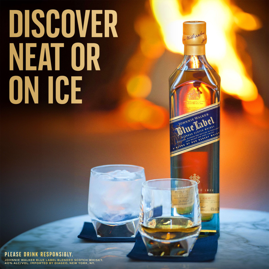 Johnnie Walker Blue Label Scotch