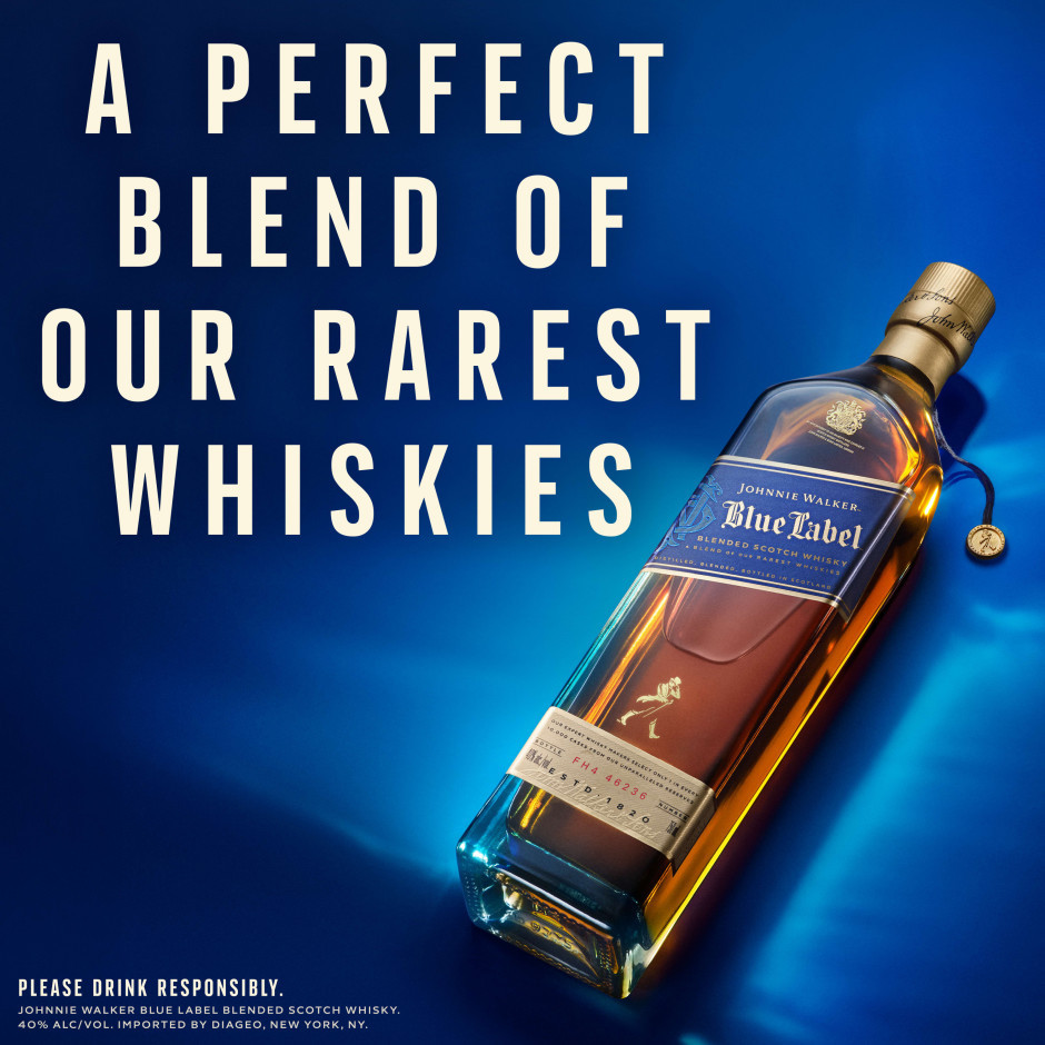 Johnnie Walker Blue Label Scotch