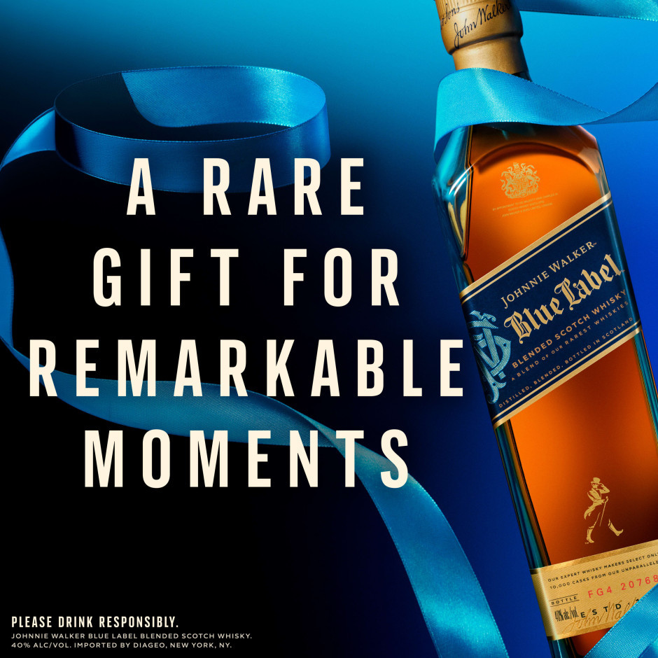 Johnnie Walker Blue Label Scotch