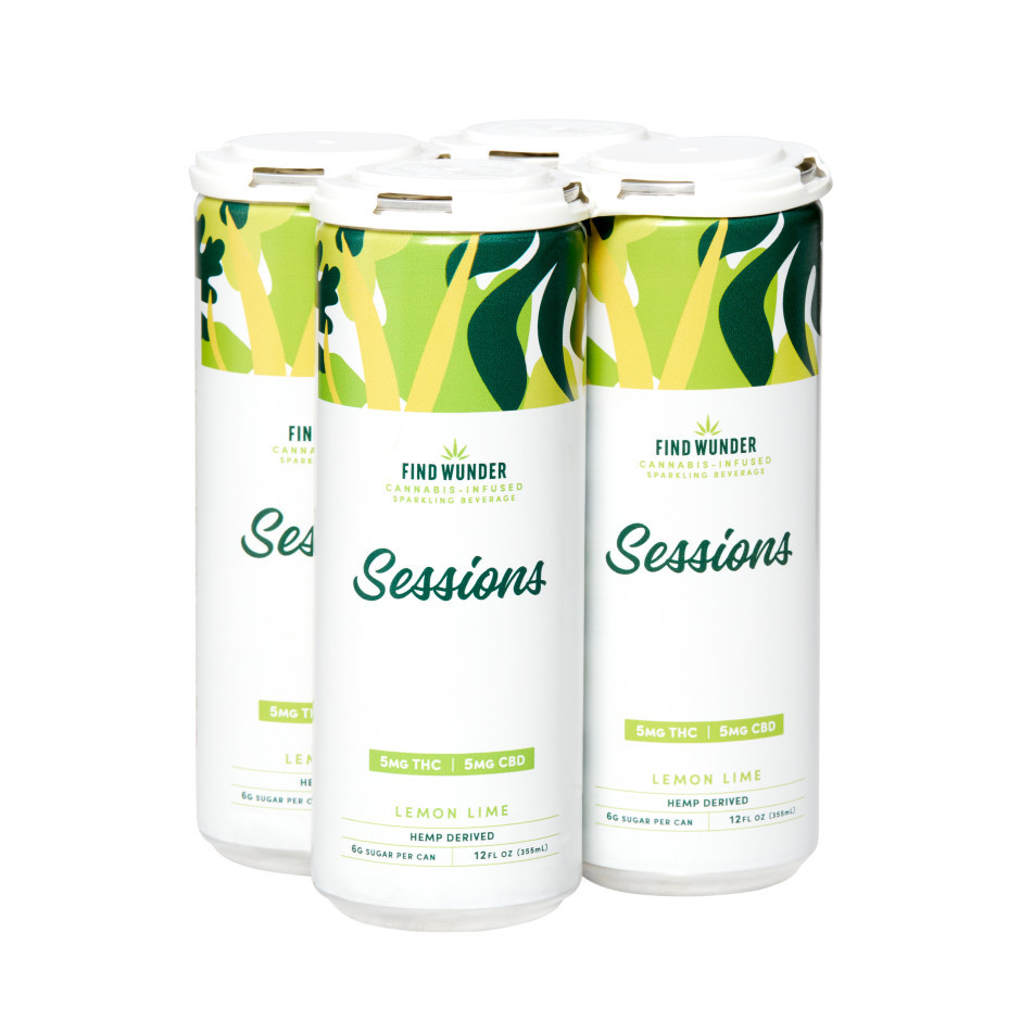 Find Wunder Sessions D9 THC 5mg Lemon Lime