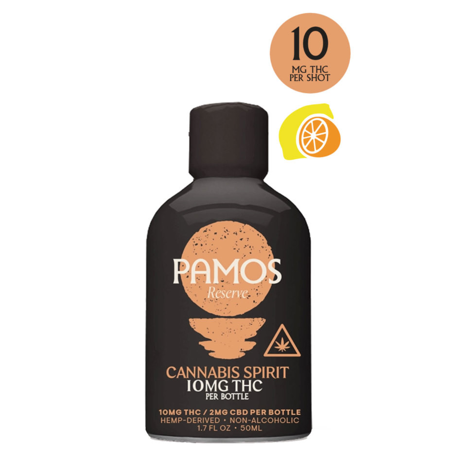 メガドリーム　10P インフェルノX10P Pamos D9 THC 10 mg Reserve Mini Shot