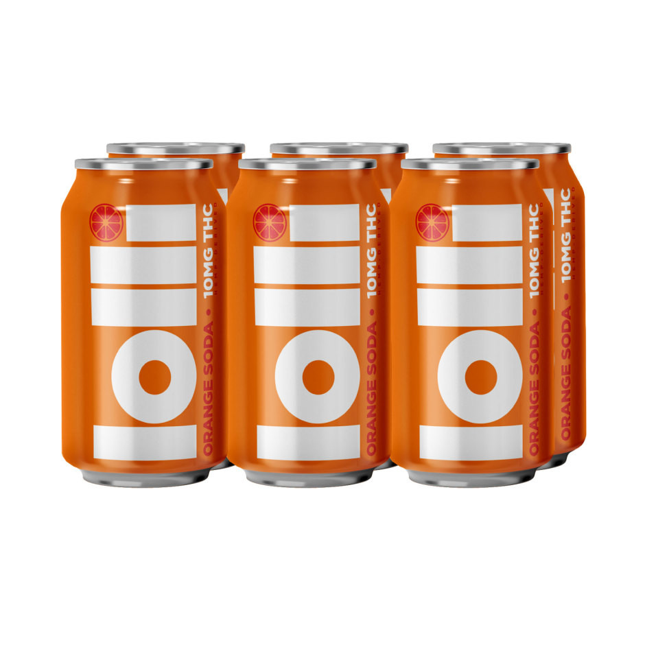 Lolli D9 THC 10mg Orange Soda