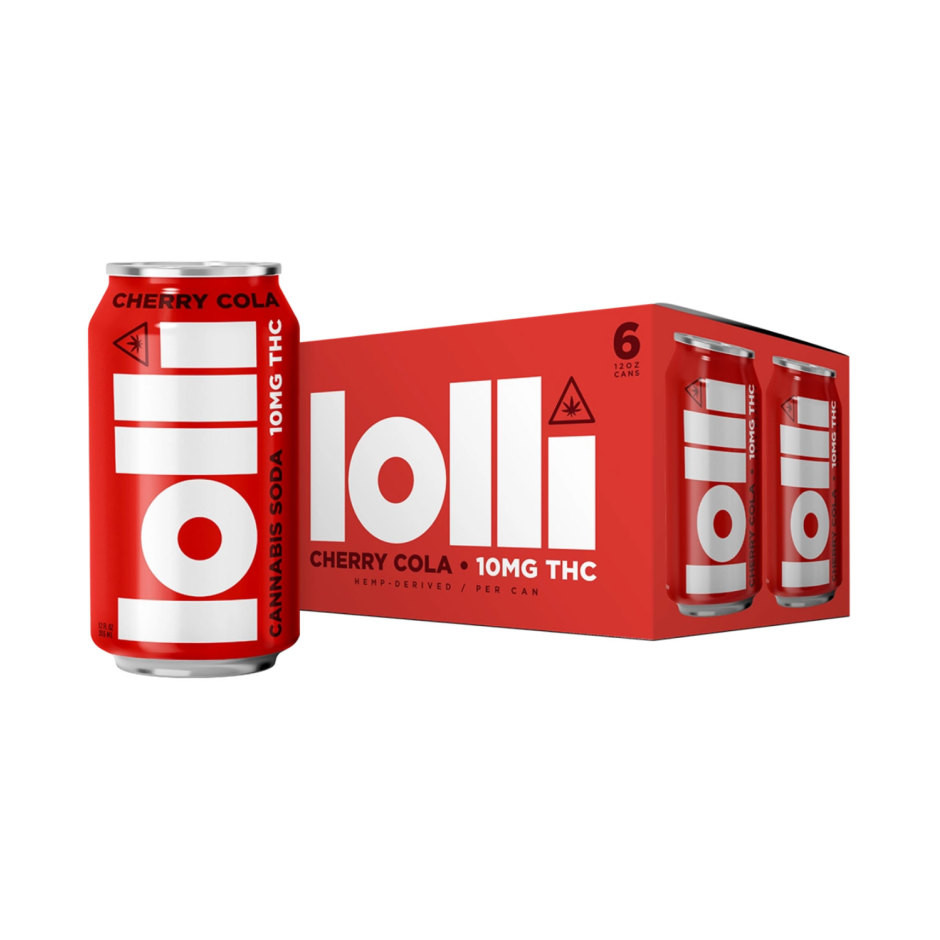 Lolli D9 THC 10mg Cherry Cola