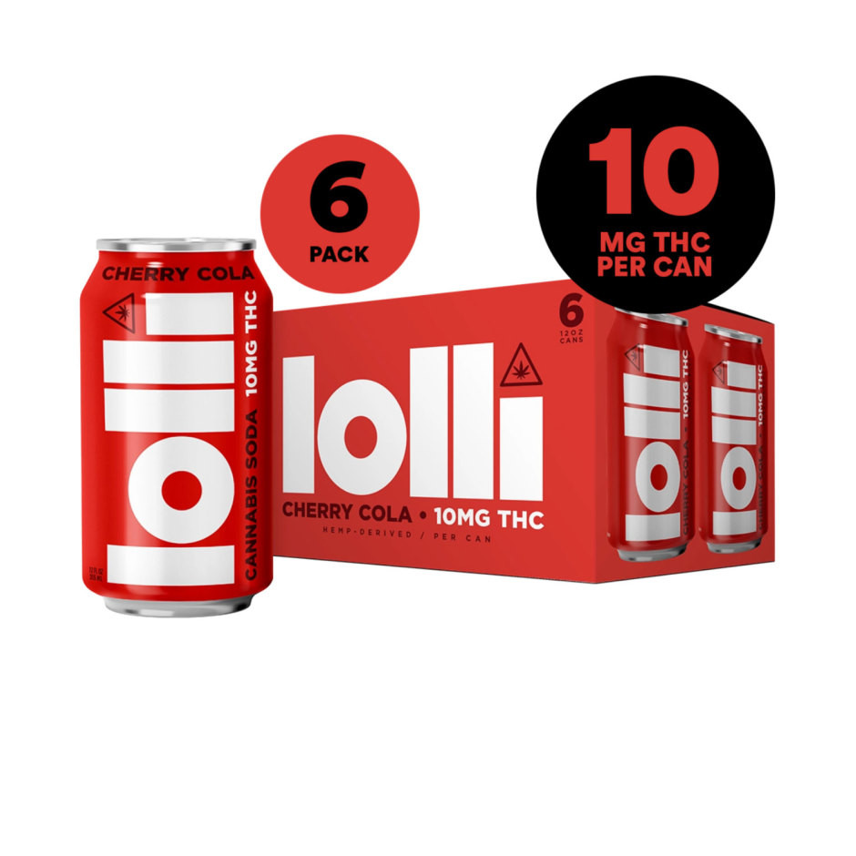 Lolli D9 THC 10mg Cherry Cola