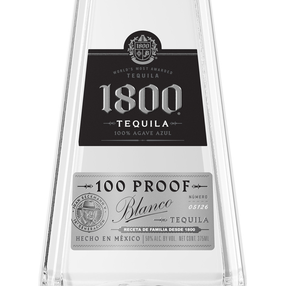 1800 Silver High Proof Tequila