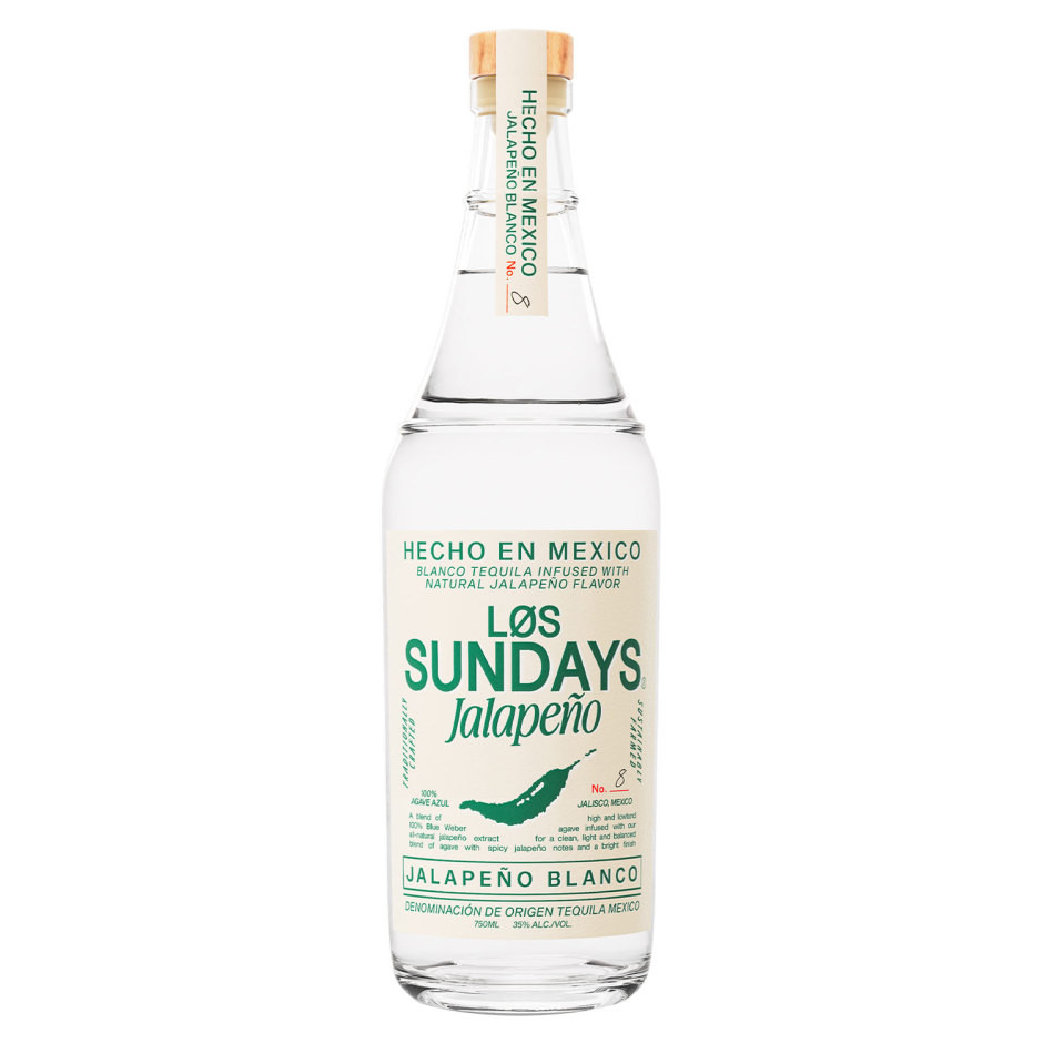 Los Sundays Jalapeno Blanco Tequila
