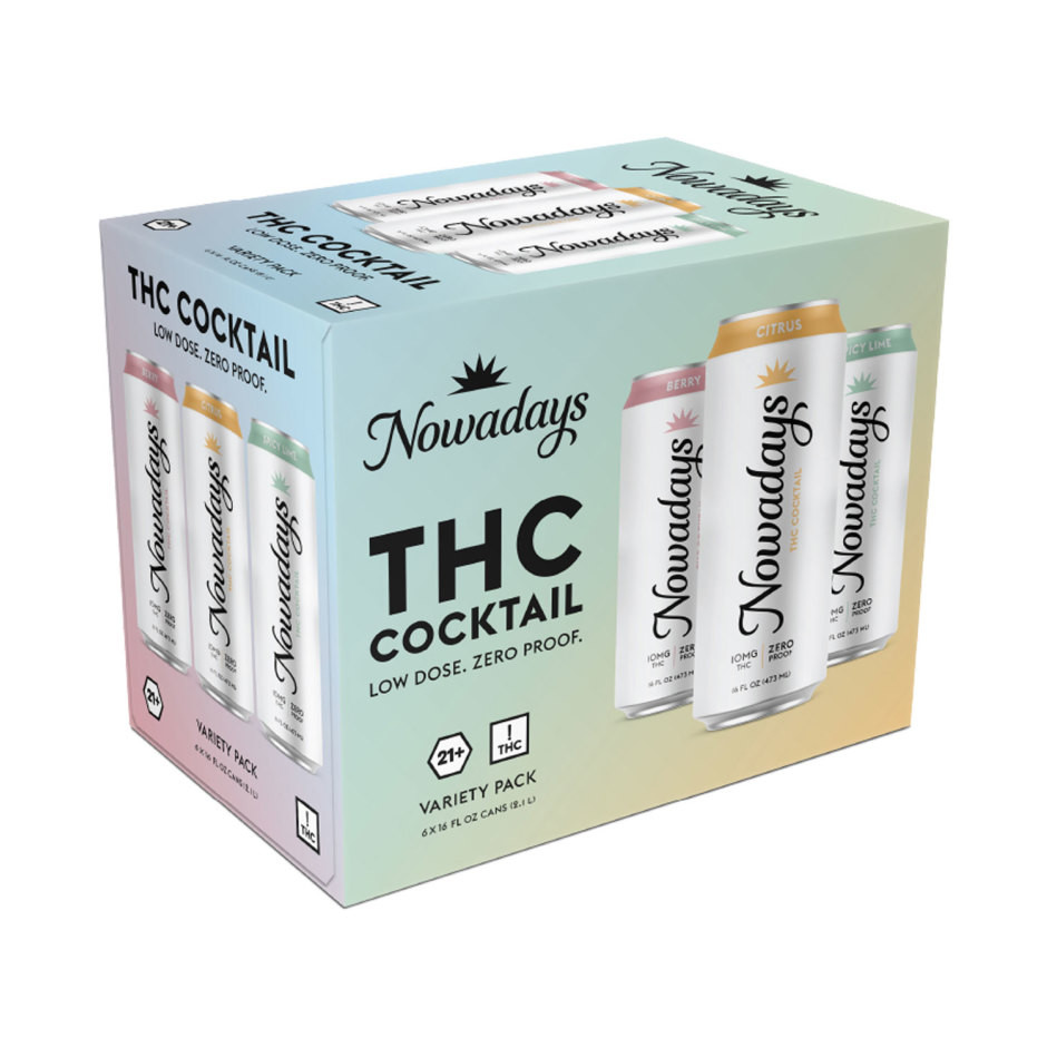 Nowadays THC 10mg Variety Pack