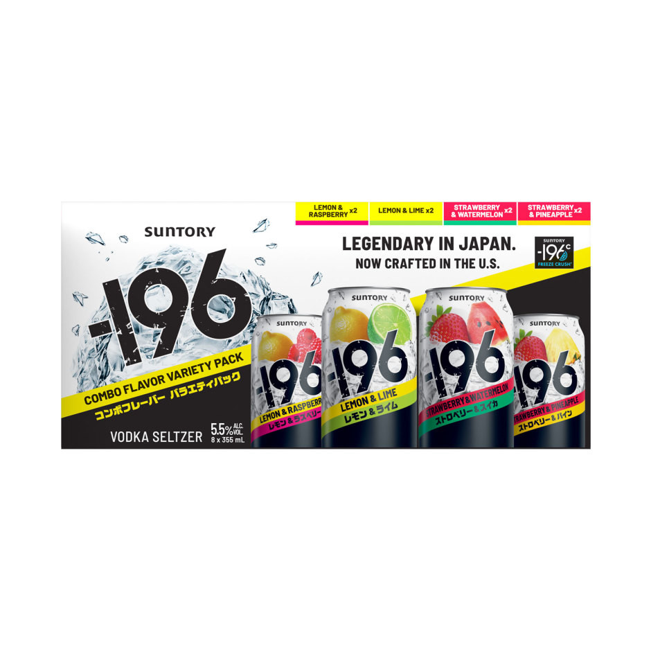 お酒 196 Vodka Seltzer Combo Flavor Cocktail