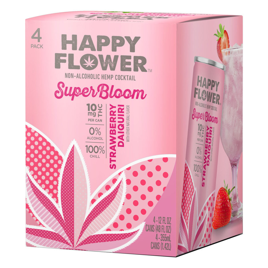 Happy Flower THC 10mg Strawberry Daiquiri