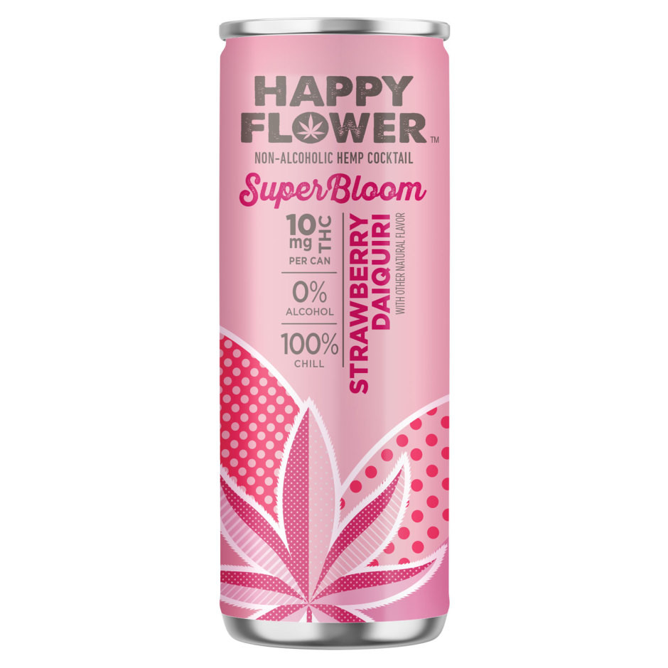 Happy Flower THC 10mg Strawberry Daiquiri