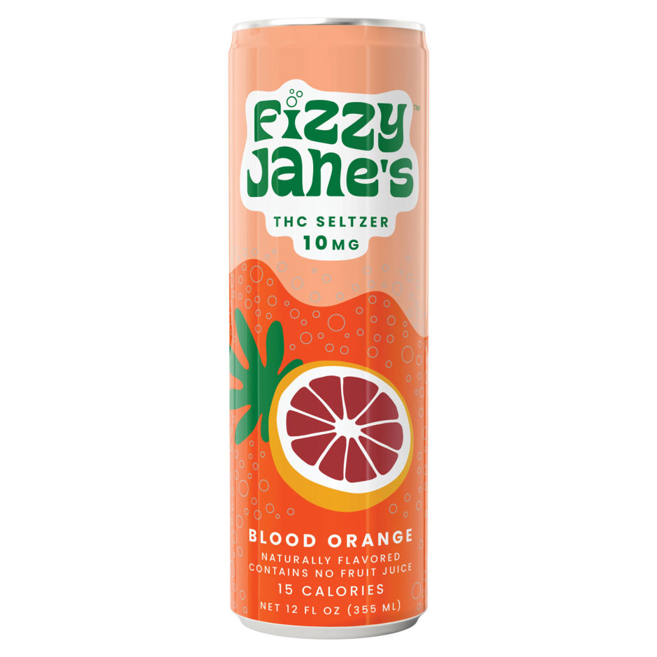 Fizzy Jane's THC 10mg Blood Orange
