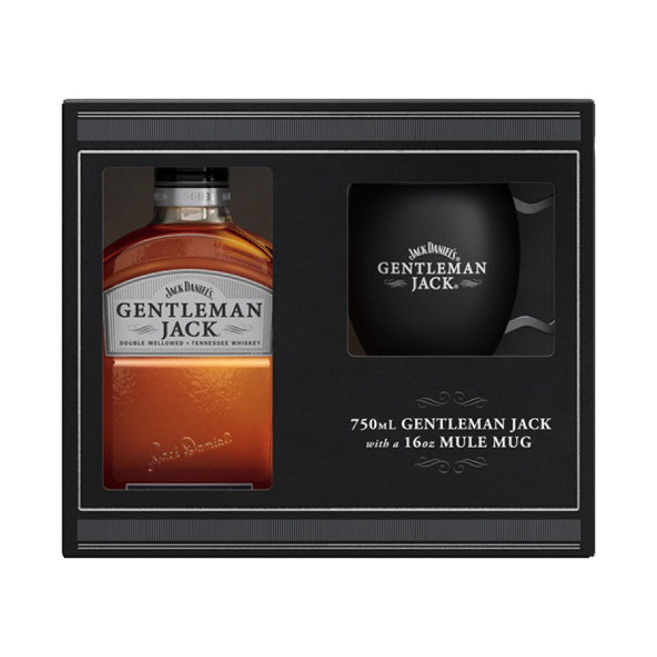 Gentleman Jack Tennessee Whiskey with Mule Mug