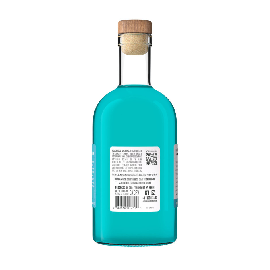 On The Rocks Cocktails Blue Hawaiian