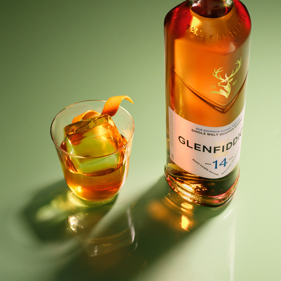 Glenfiddich 14 Year Old Bourbon Barrel Reserve Single Malt Scotch