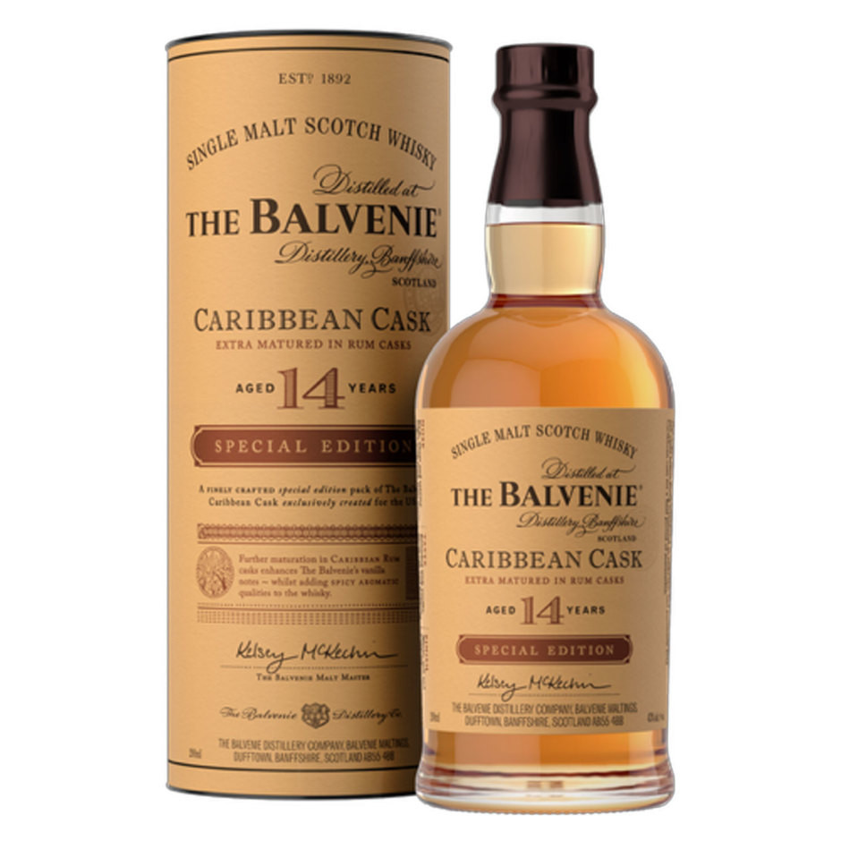 The Balvenie Caribbean Cask 14 Year Old Single Malt Whisky