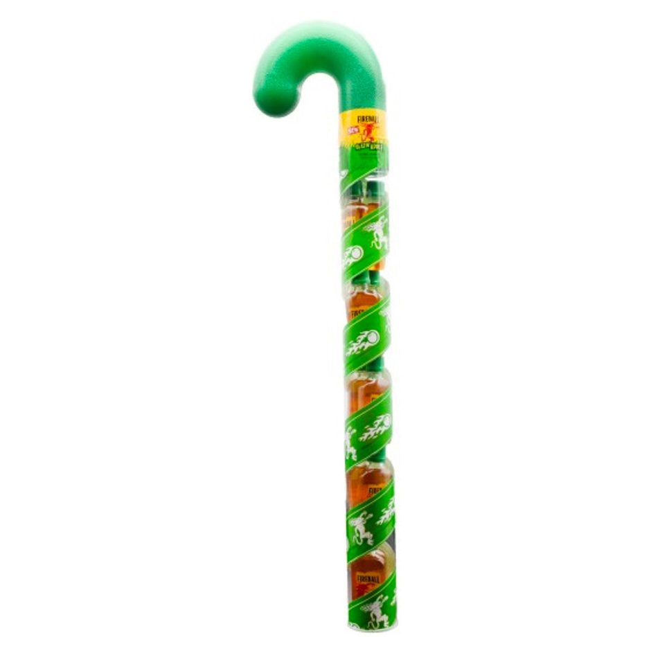 Fireball Blazin Apple Whisky Candy Cane with Ten Minis