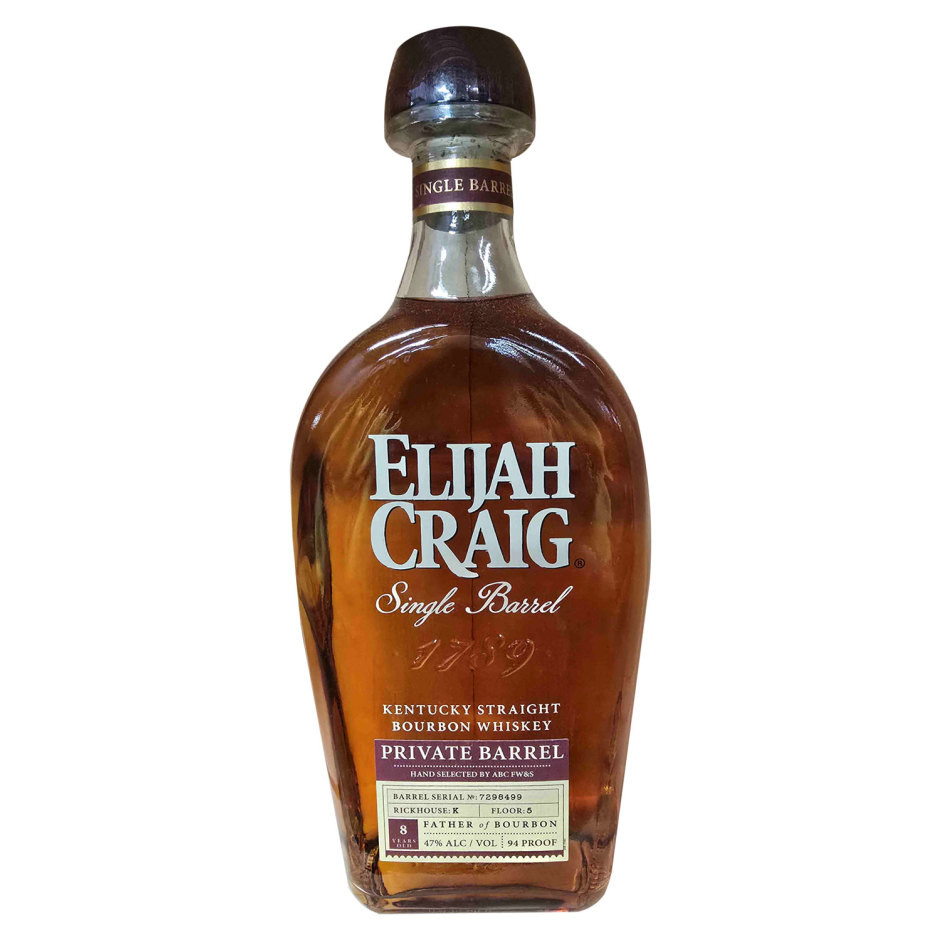 Elijah Craig 8 Year ABC Hand Selected Single Barrel 7298499