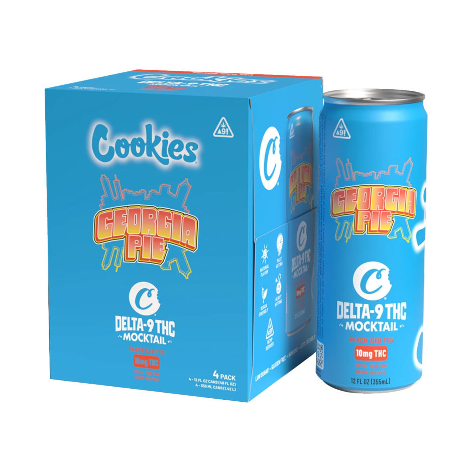 Cookies D9 THC 10mg Georgia Pie Seltzer