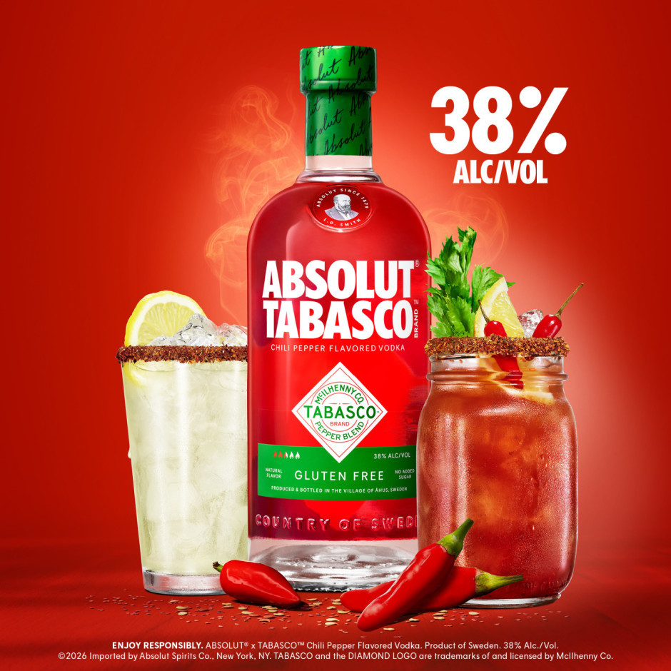 Absolut Tabasco Chili Pepper Vodka