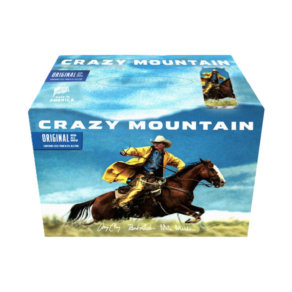 らくらくま ニジンスキー モンテ・クリスト伯 Crazy Mountain Original Lager Non Alcoholic