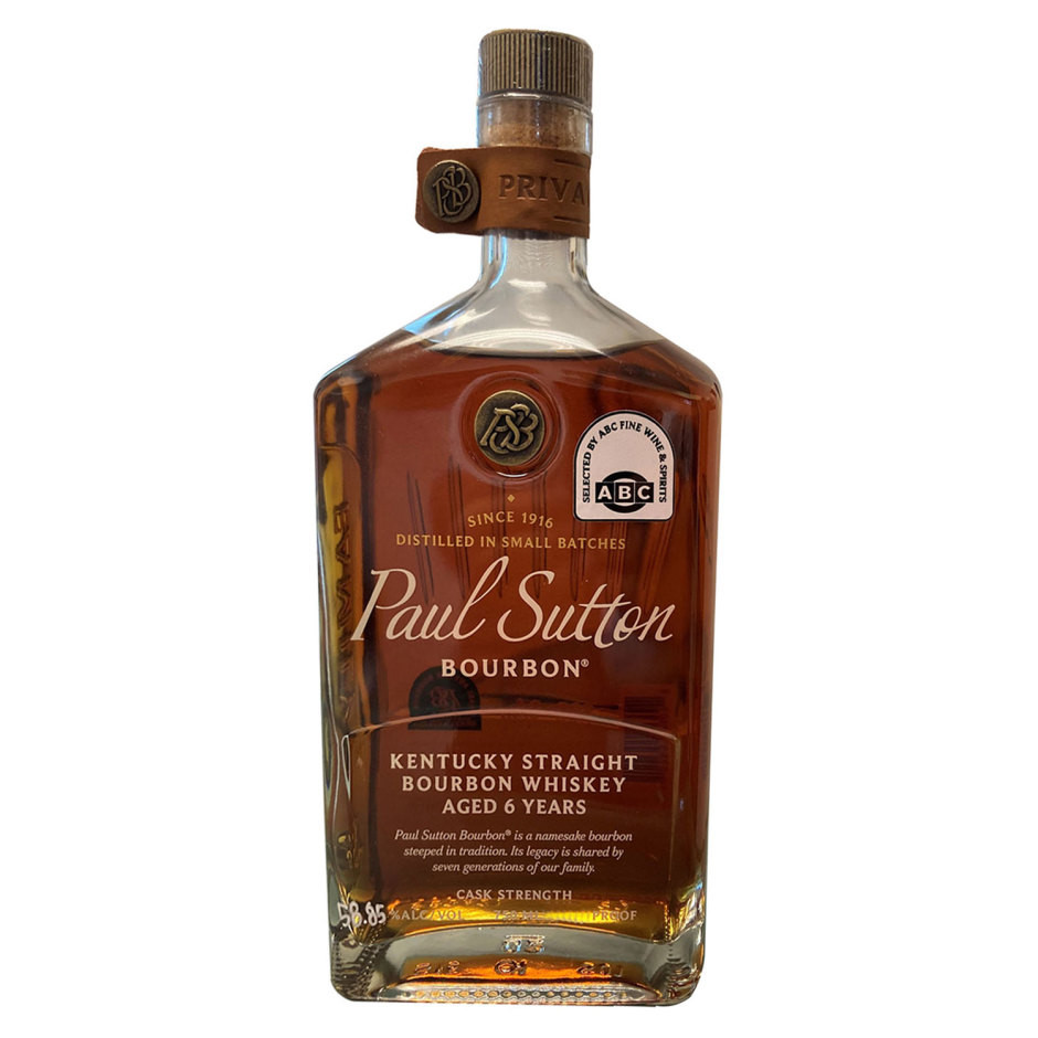 ウイスキー abc Paul Sutton 6 Year ABC Hand Selected Single Barrel Bourbon