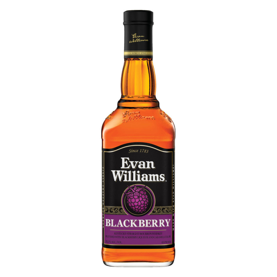 Evan Williams Blackberry Bourbon Whiskey