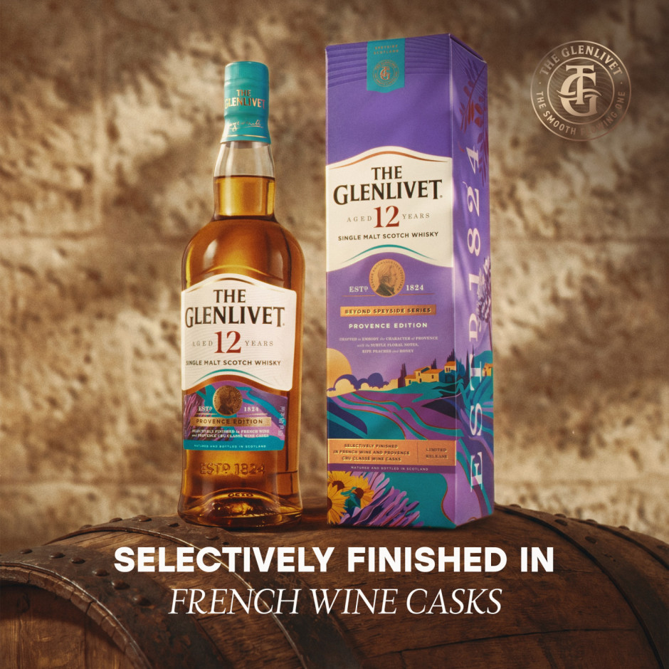 The Glenlivet 12 Year Provence Edition Single Malt Scotch Whisky