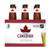 Molson Canadian - 11.5 Oz - 6-PK - Glass Molson Canadian - 11.5 Oz - 6-PK - Glass