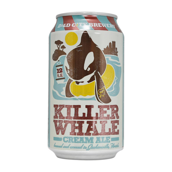 Bold City Killer Whale Cream Ale - 12 Oz - 6-PK - Aluminum