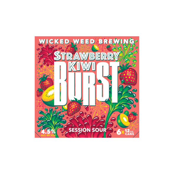 Wicked Weed Burst Series - 12 Oz - 6-PK - Aluminum