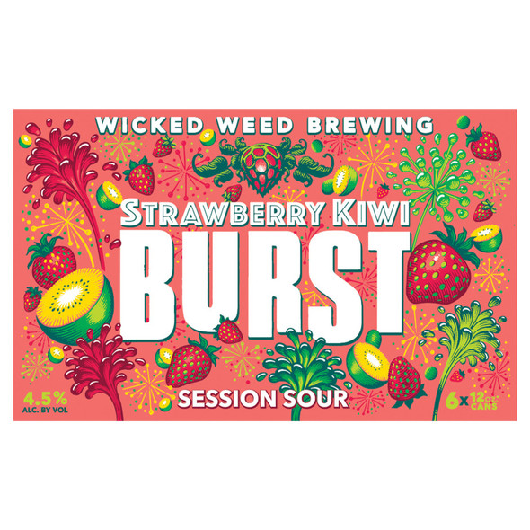 Wicked Weed Burst Series - 12 Oz - 6-PK - Aluminum