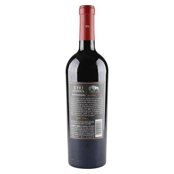 1000 Stories Bourbon Barrel Aged Zinfandel - 750 mL - 750ML - Glass
