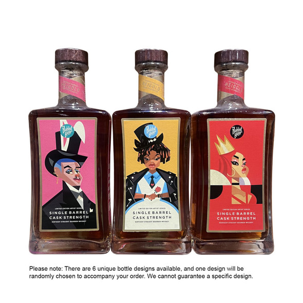 Rabbit Hole Heigold Rye Double Malt ABC Single Barrel Selection Kentucky Straight Bourbon Whiskey Artist Series - 750 mL - 750ML - Glass