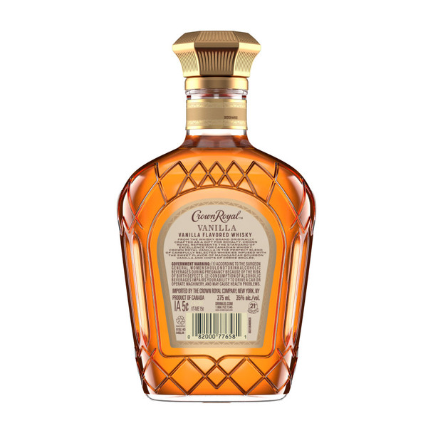 Crown Royal Vanilla Flavored Whisky - 375 mL - 375ML - Glass