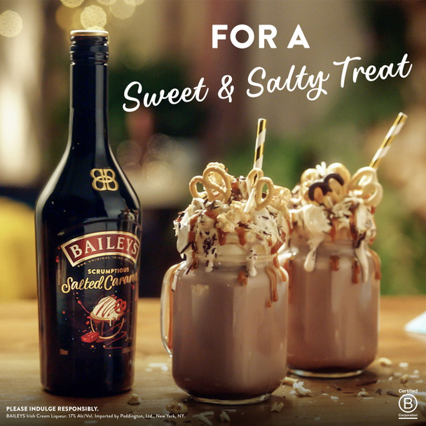 Baileys Salted Caramel Irish Cream - 750 mL - 750ML - Glass