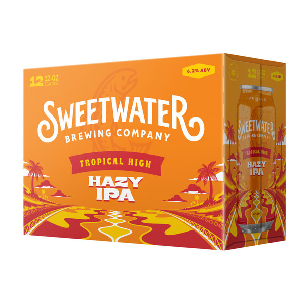 Sweetwater Tropical High Hazy IPA - 12-PK - Aluminum