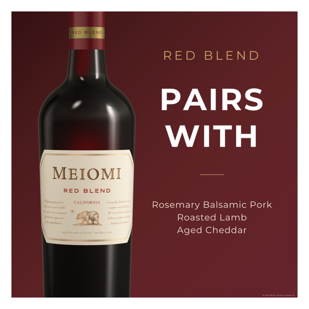 Meiomi Red Blend - 750 mL - 750ML - Glass