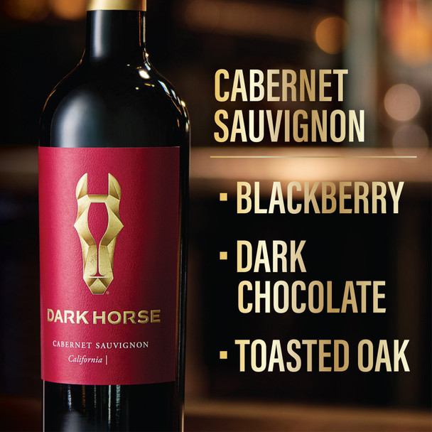 Dark Horse Cabernet Sauvignon - 750 mL - 750ML - Glass