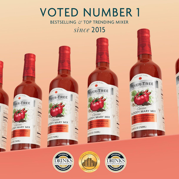 Fever-Tree Classic Bloody Mary Mix - 750 mL - 750ML - Glass