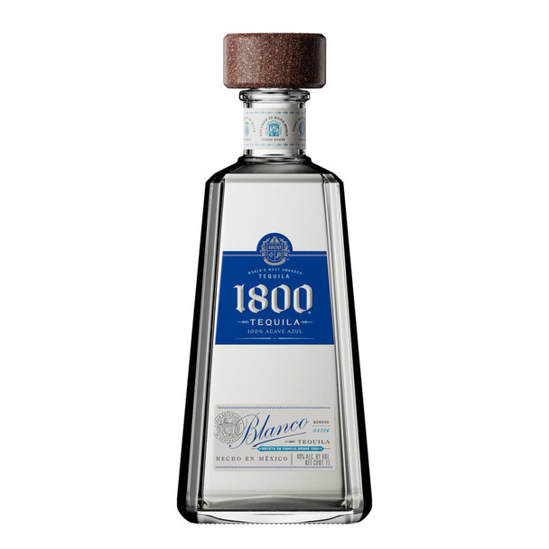 1800 Silver Tequila - 1 L - 1.0L - Glass