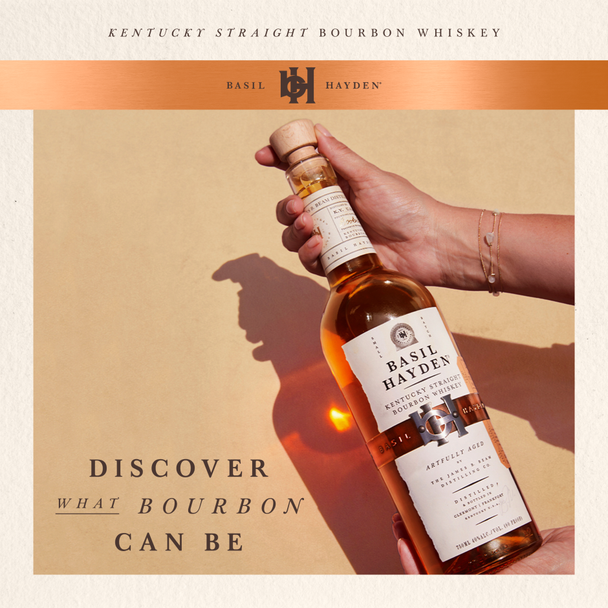 Basil Hayden Bourbon - 1.75 L - 1.75L - Glass