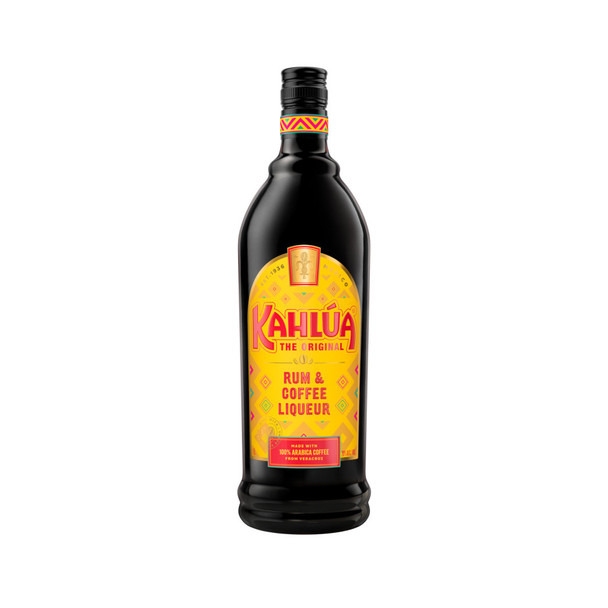 Kahlua Original Rum and Coffee Liqueur - 1.0 L - 1.0L - Glass