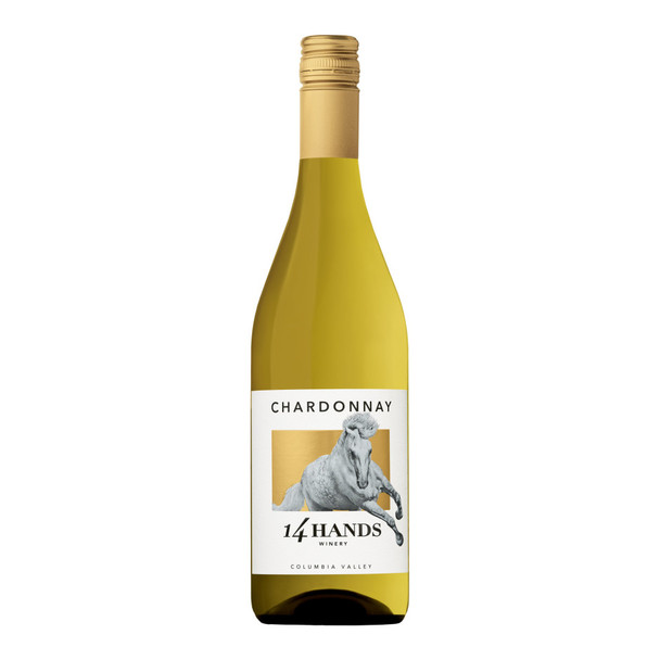 14 Hands Chardonnay - 750 mL - 750ML - Glass