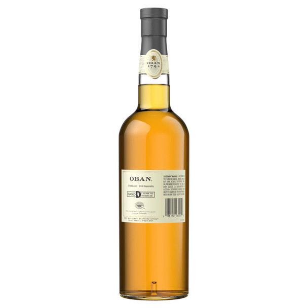 Oban Single Malt Scotch Whisky 14 Year - 750 mL - 750ML - Glass Oban Single Malt Scotch Whisky 14 Year - 750 mL - 750ML - Glass