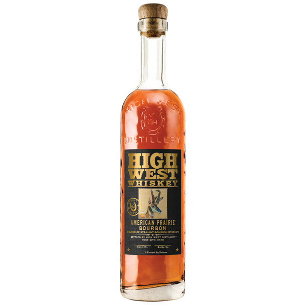 High West American Prairie ABC Hand Selected Single Barrel 24741 Bourbon Whiskey - 750 mL - 750ML - Glass