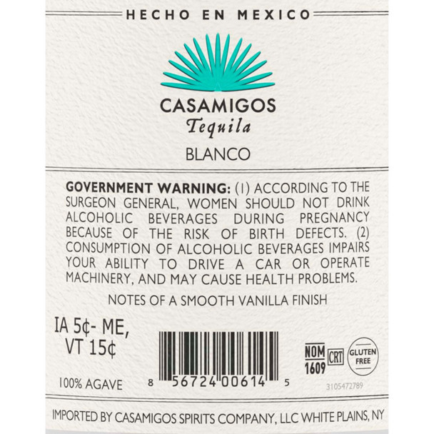 Casamigos Blanco Tequila - 1.75 L - 1.75L - Glass