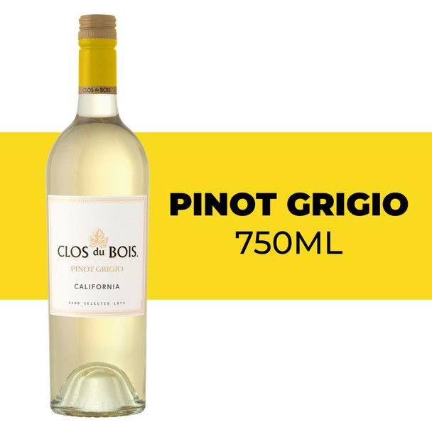 Clos Du Bois Pinot Grigio - 750 mL - 750ML - Glass