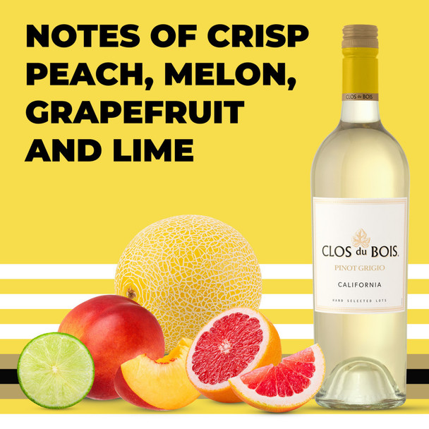 Clos Du Bois Pinot Grigio - 750 mL - 750ML - Glass