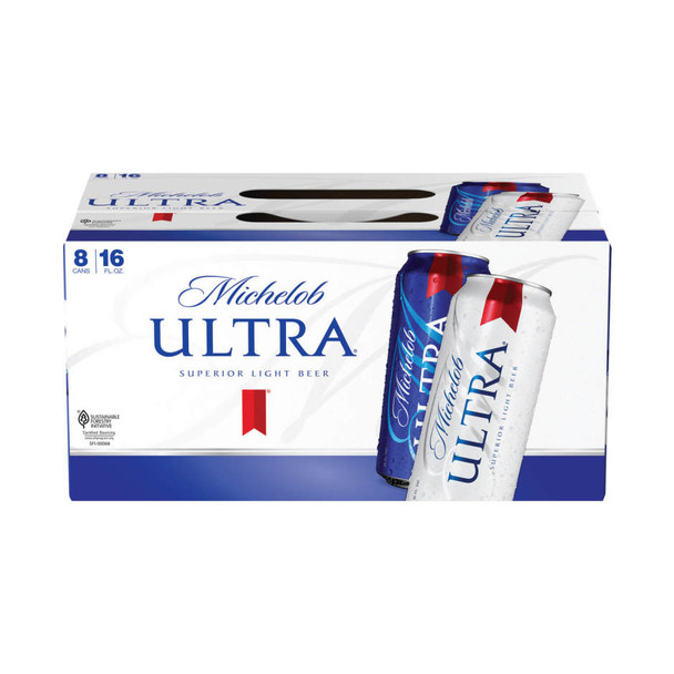 Michelob Ultra - 16 Oz - 8-PK - Aluminum