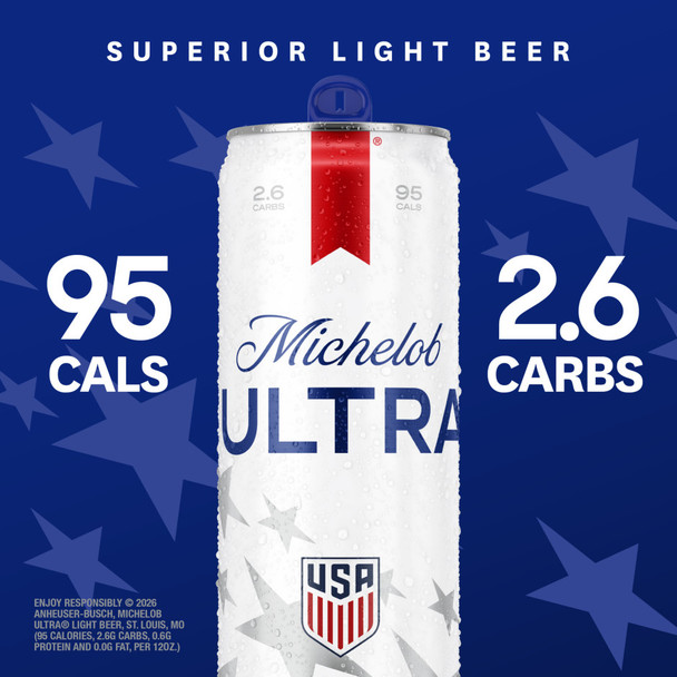 Michelob Ultra - 16 Oz - 8-PK - Aluminum
